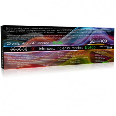 saninex incienso erótico 20 sticks