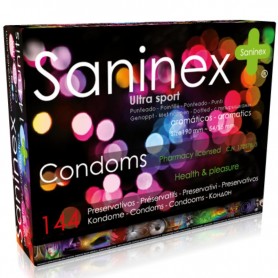 saninex ultra sport preservativos 144 uds