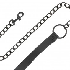 darkness collar con cadena negro